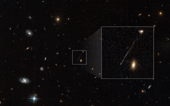 La imagen obtenida por el Telescopio Espacial Hubble.