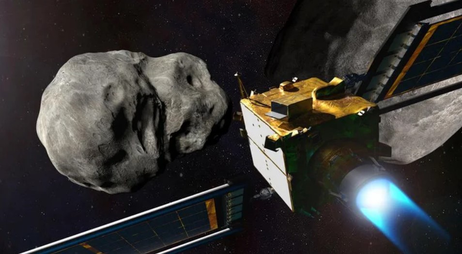 La nave DART impactó al asteroide Dimorphos.