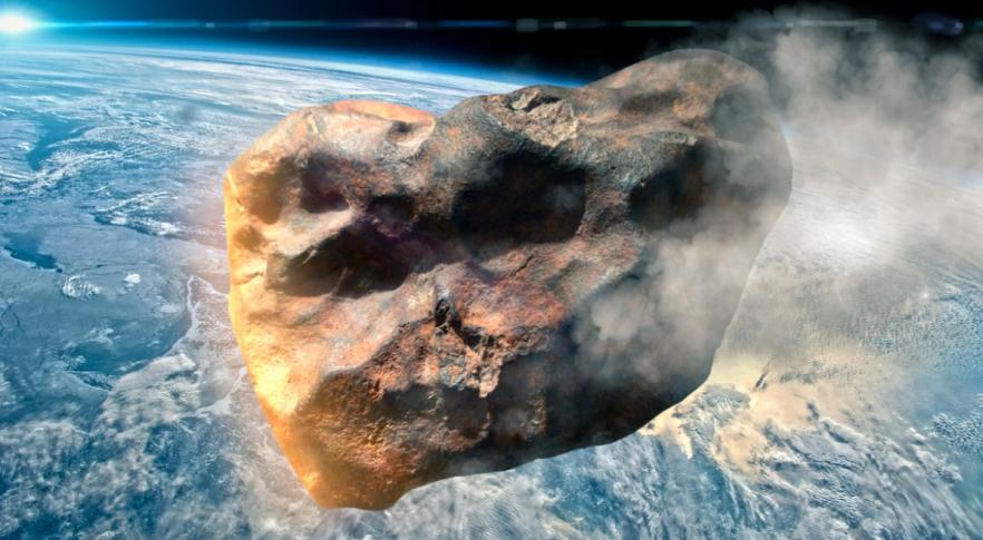 Descubren un gigantesco asteroide que podrían chocar con la Tierra