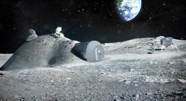 Harán una base en la Luna, con impresoras 3D-0