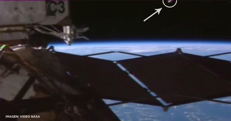 Encuentran un OVNI en una grabación emitida por la NASA-0