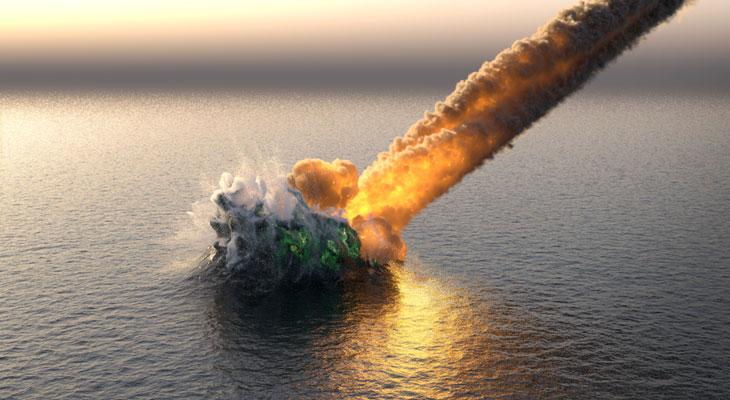 Así serán las desastrosas consecuencias de la caída de asteroides en el océano-0