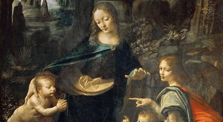 Leonardo da Vinci: rayos X develan un secreto bajo ''La Virgen de las Rocas''-0