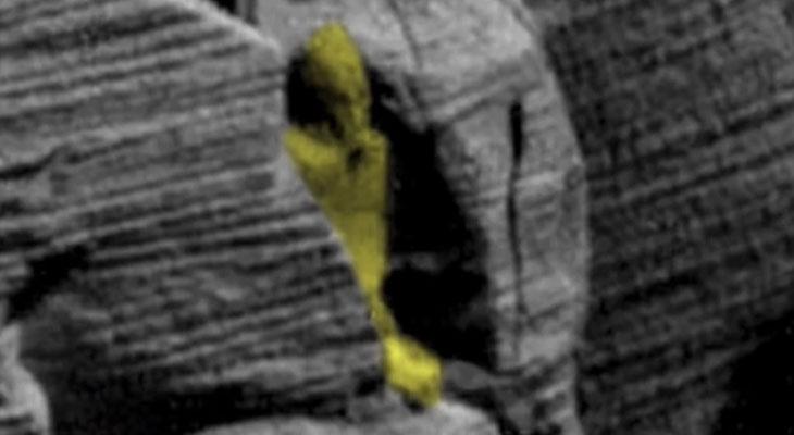 Ufólogo asegura haber descubierto un sarcófago egipcio en Marte-0