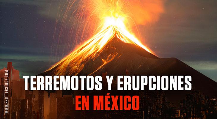 Terremotos y erupciones en México-0