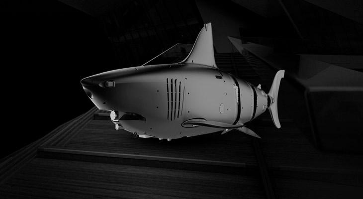 VIDEO: Robo-Shark, el increíble tiburón robótico-0