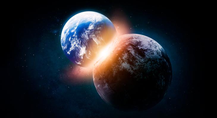 Habrían hallado evidencias del planeta que colisionó con la Tierra y formó la Luna-0