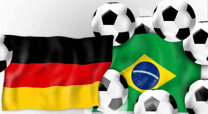Copa Mundial 2014: Histórica goleada de Alemania a Brasil (7-1)-0