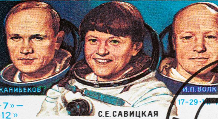 Svetlana Savítskaya: la primera mujer que camina por el espacio-0