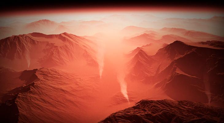  Misterioso fenómeno en Marte: la NASA publicó imágenes del "Diablo de Polvo"-0