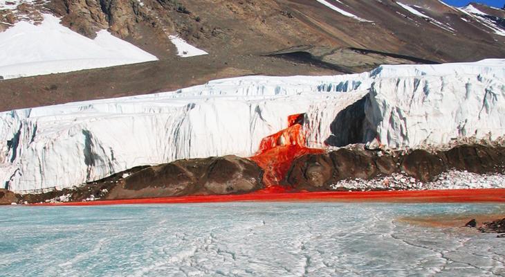 La misteriosa catarata de sangre de la Antártida-0