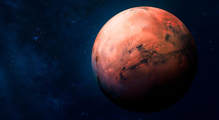 Increíble hallazgo en Marte: descubren un reservorio de hielo de agua prácticamente pura-0