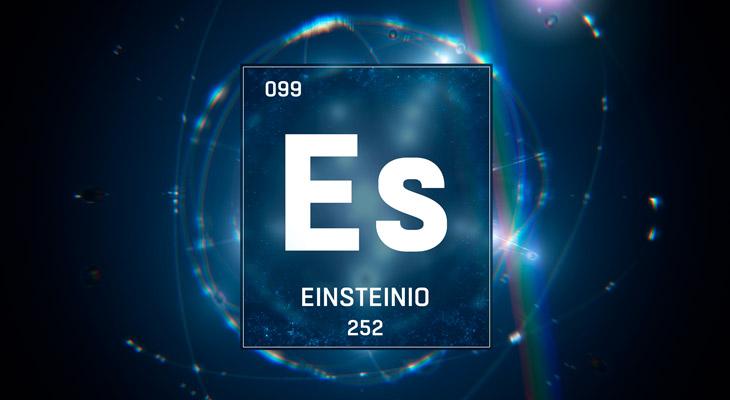 Einstenio: el elemento así nombrado en honor a Einstein comienza a develar sus misterios-0