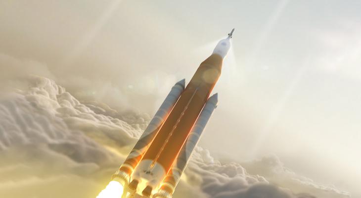 La NASA ensambló el cohete más poderoso de su historia-0