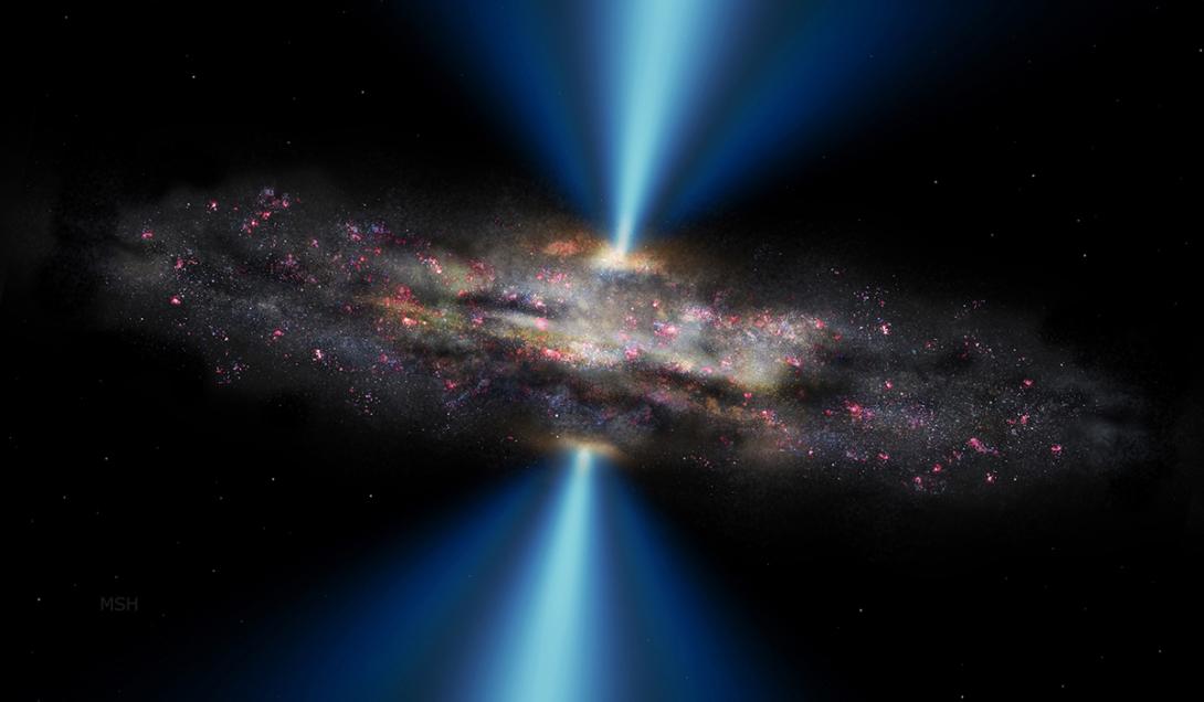 El colosal choque entre dos agujeros negros que podrá observarse desde la Tierra-0