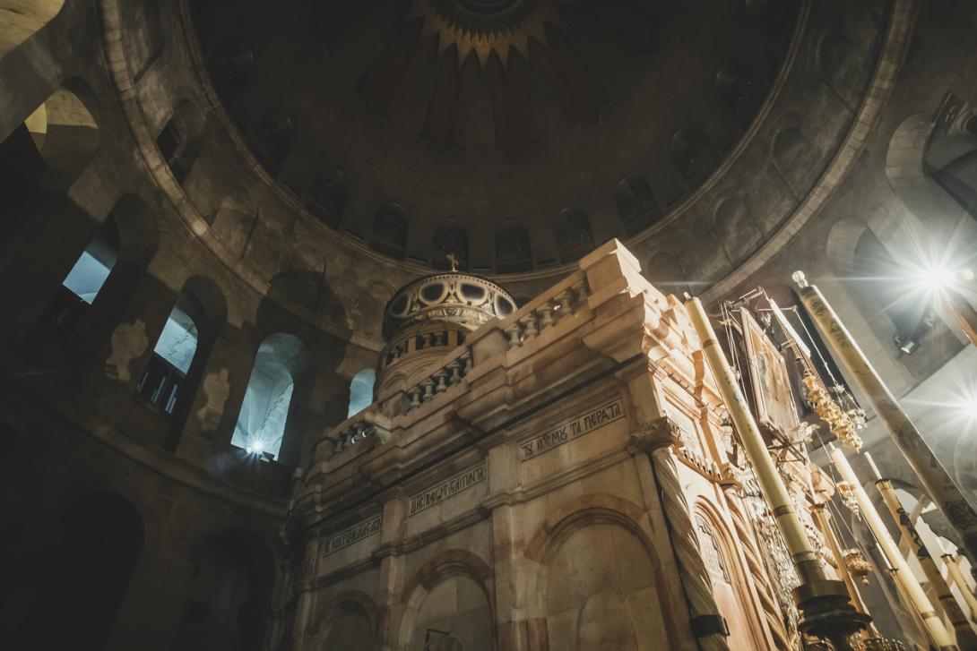 Descubren nuevas huellas paleocristianas en el Santo Sepulcro-0